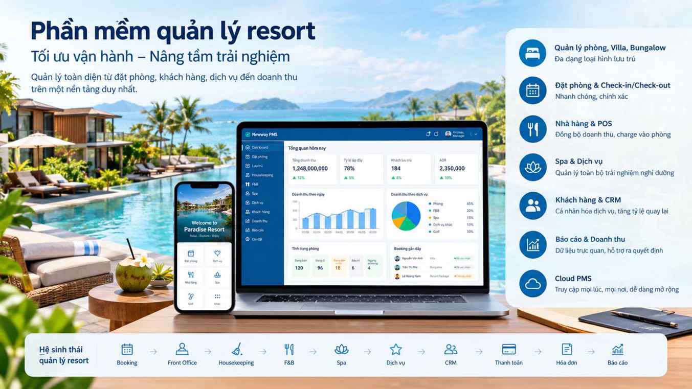 Phần mềm quản lý resort