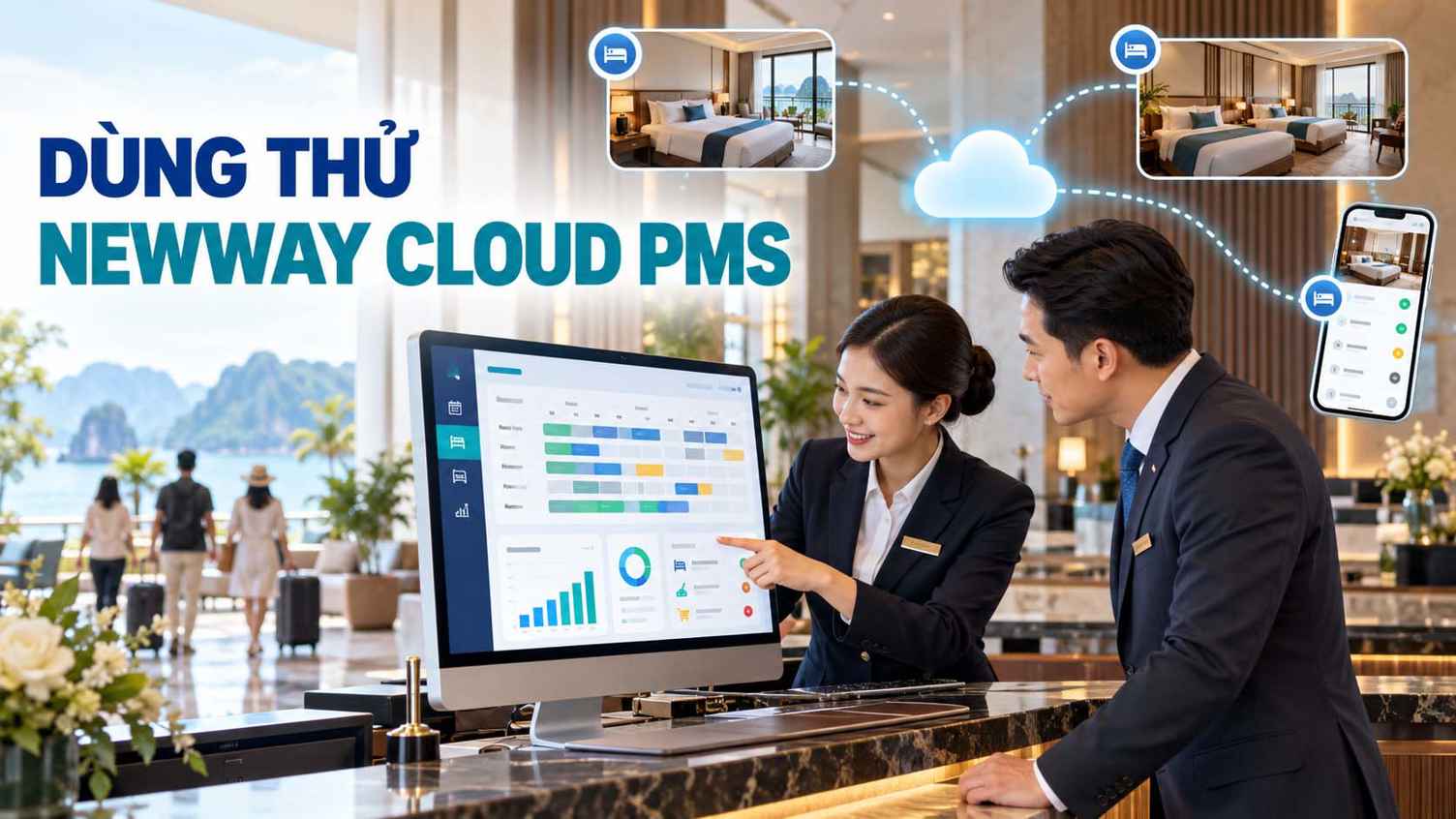 Phần mềm quản lý khách sạn miễn phí dùng thử | Newway Cloud PMS