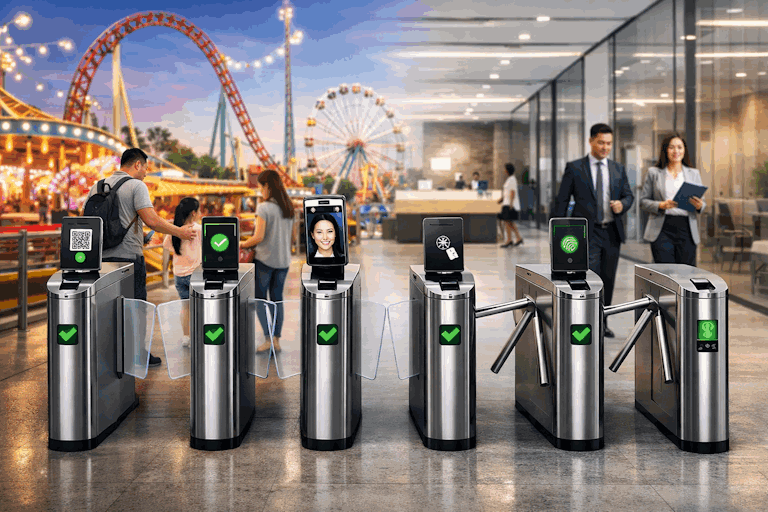 Giải pháp kiểm soát ra vào cho khu vui chơi, văn phòng | Tối ưu an ninh &amp; vận hành