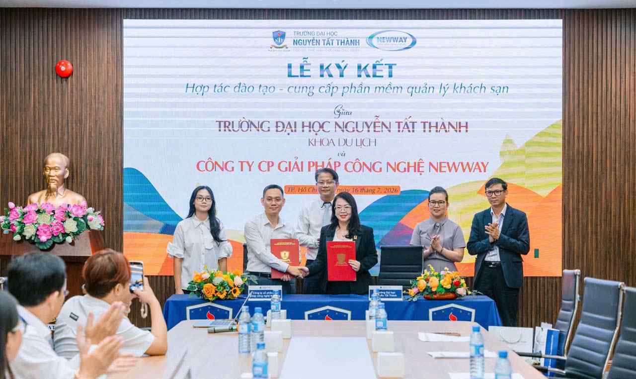 Newway solution và Trường Đại học Nguyễn Tất Thành ký hợp tác đào tạo