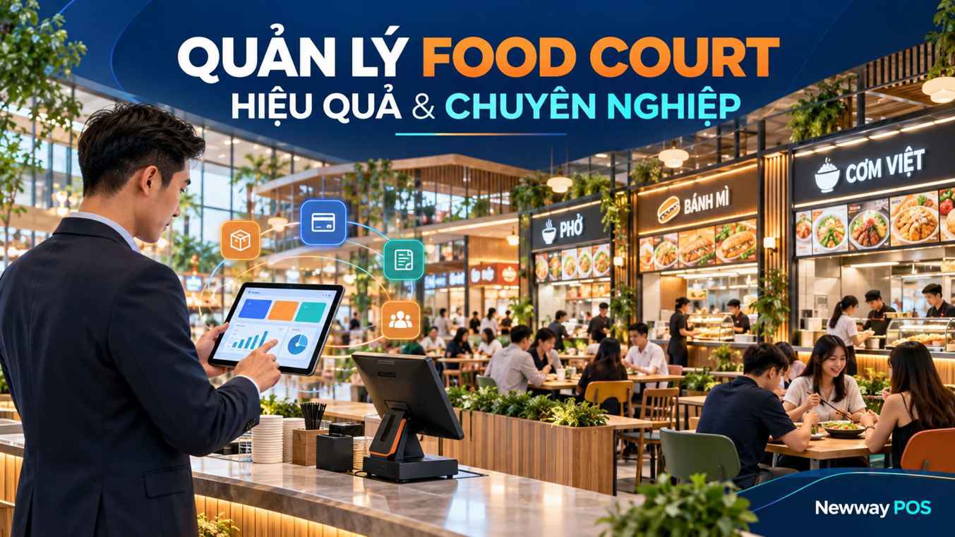 Quản lý food court hiệu quả