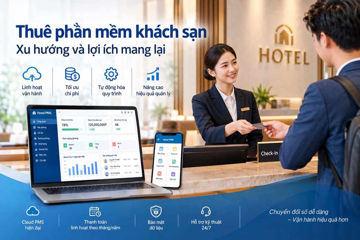 Thuê phần mềm khách sạn